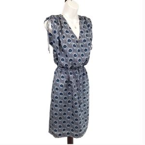 Tory Burch peacock print silk dress